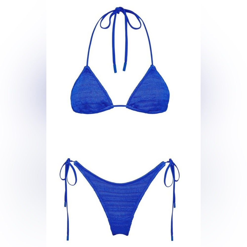 Triangl Blue Bikini set